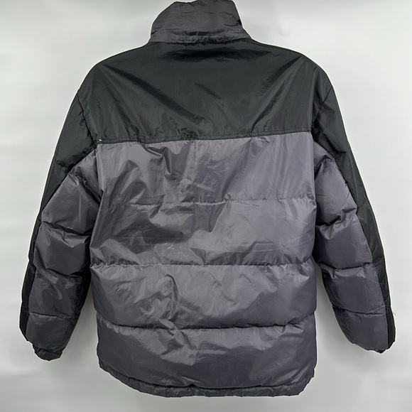 U.S. Polo Association Puffer Coat Sz M, Black/Gray - Picture 5 of 7